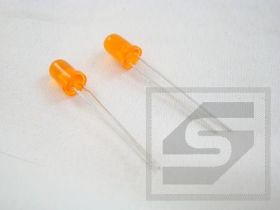 Dioda LED 5mm pomarańczowa L-53SED 800mcd 60stop. 2V Kingbright RoHS