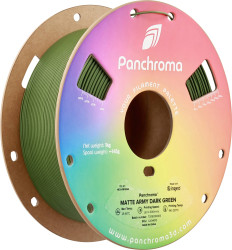 Filament do drukarek 3D PLA Polymaker CA04010, Średnica filamentu: 1.75 mm, 1000 g, Ciemnozielony wojskowy, zielony