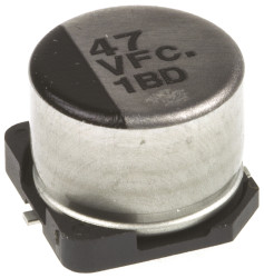 Kondensator 47μF 35V dc SMD Panasonic roztaw: 2.2mm 8 (Dia.) x 6.2mm