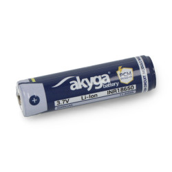 Ogniwo 18650 Li-Ion Akyga INR18650-32M-PCM 3,7V/3200mAh z zabezpieczeniami