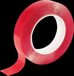 BS18-15002 Assembly adhesive tape, 2 mm, acrylic, transparent, 5 m