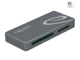 91754 USB Type-C™ Card Reader + USB Hub with Type-a and USB Type