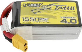 Pakiet akumulatorów (LiPo) 14.8 V 1550 mAh 130 C Tattu Blok XT60