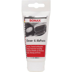 Sonax 308000 Chrome Polish 75ml Shines &amp; Protects Metals Prevents Rust