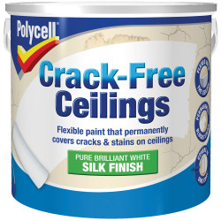 Polycell 5092994 Crack-Free Ceilings Smooth Silk 2.5 litre