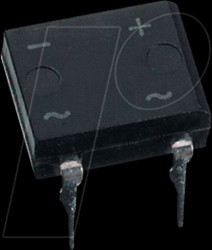 DF06M Single phase bridge rectifier, 600 Vrrm, 1 A, DIP