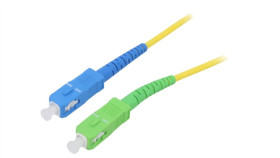 Sca-Scu/Os2-150Yl Patch Cord Światłowodowy Os2 Sc/Apc,Sc/Upc 15M Lszh Żółty