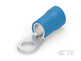 Zacisk oczkowy Ø , M12 (1/2) izolowany średnica wew 12.7mm Niebieski TE Connectivity