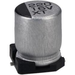 JB Capacitors JCK1C221M063077 220uF 20% 16V 105&#xB0;c SMD Alum Elec T/R