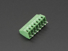 Adafruit 2.54mm/0.1" Pitch Terminal Block - 7-pin