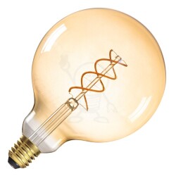 E27 G125 5 W 1800K klar Kanlux 6450 Xled Filamen