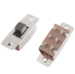 2szt. PRZEŁĄCZNIK SUWAKOWY SS23F19 ON-OFF-ON 3 POZYCJE