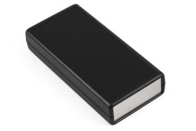 Obudowa urządzeń elektronicznych ABS wysokość zew: 28 mm szerokość zew: 66 mm długość zew: 140 mm 140 x 66 x 28mm