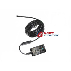Kamera inspekcyjna USB 5m 5,5mm z przewodem 5m (ENDOSKOP) ANDROID