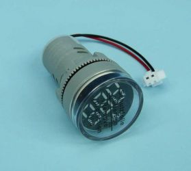 AMPER.100A BIAŁY LED 28mm 230V