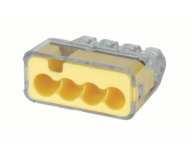 Złącze 4-żyłowe Ideal Industries rozmiar żyły 12 AWG Wciskane