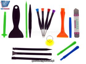 Otwieraki zestaw serwisowy GSM 17 elementów