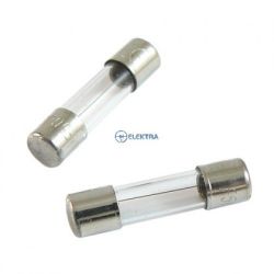 bezpiecznik szklany 5x20mm T6,3A 250V AC zwłoczny 10szt