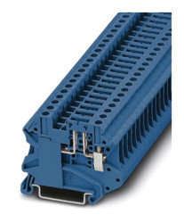 Listwa zaciskowa rozłączna Phoenix Contact poziomy: PojedynczyŚruba UT 4-TG-P/P BU 20A 500 V