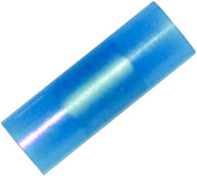 Butt connectorwith insulation, 1.5-2.5 mm², blue, 17 mm, 1491470000