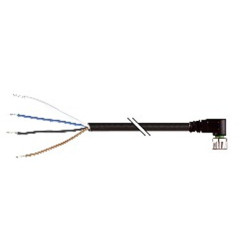 Kabel do siłownika/czujnika Złącze A M8 liczba rdzeni 4 długość 250mm Rodzaj A Żeńskie