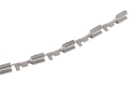 Konektor płaski Żeński 6.35 x 0.81mm długość 19.2mm Izolacja: Nieizolowane Cyna