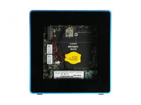 Odyssey Blue: Quad Core Celeron J4105 Windows 10 Mini PC with 128GB external SSD (TELEC)