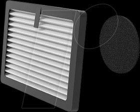 27522 Main filter for extraction system ASA