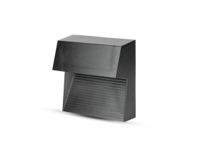 VT-1172 3W Oprawa schodowa LED barwa: 3000K obudowa: czarna 1398 V-TAC