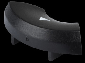 1ZB09D136 1ZB cap for Multimec 5 - 17.5 x 7.5 mm, quadrant, black, arrow