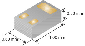 12-V, N channel NexFET™ power MOSFET, single LGA 1 mm x 0.6mm, 180 mOhm, gate ESD protection