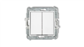 Mini Mechanizm Łącznika Zwiernego Żaluzjowego (Dwa Klawisze Bez Piktogramów)...