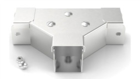 Pokrywa Teownika Do Koryt Kablowych Stal Nierdzewna 304 Zatyczka Przednia...