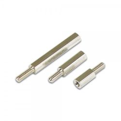 Słupek dystansowy M3 5mm z/w metal