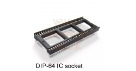 IC Socket 64-pin DIL wide - (DS1010-64T1DS) - Connfly