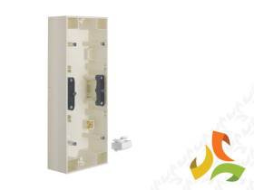 Puszka 3 potrójna natynkowa 33,5mm krem połysk 5310439902 HAGER