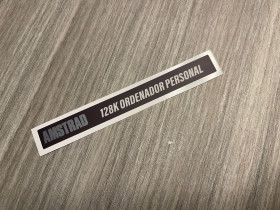 Amstrad 128k Colour main badge ESPAGNOL