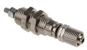 Siłownik pneumatyczny z tłoczyskiem skok: 10mm SMC Ø 6mm jednostronnego działania Action 34.5mm CJPB6-10H6 M5 x 0,8