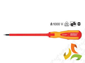 Wkrętak płaski izolowany 125mm WIP_5,5-125 ERKO