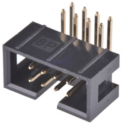 Listwa stykowa PCB 8-pinowe WR-BHD raster: 2.54 mm Kąt prosty 2-rzędowe Wurth Elektronik Otwór przelotowy 250 V W