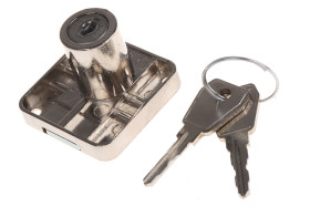 Zamek nawierzchniowy śr wycięcia panelu: 19.7mm wycięcie panelu: 19.7mm