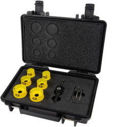 Hole saw kit, 20-25-32 mm, cobalt steel, T3219