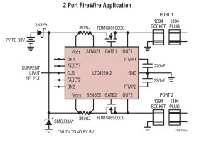 Wide Operating Range Dual Hot Swap Controller