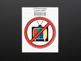 TV-B-Gone - Sticker