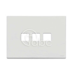 Ramka ozdobna 3Mx3 Flat, matowy biały, 22683.3.01