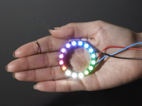 Adafruit NeoPixel Ring - 16 x 5050 RGBW LEDs w/ Integrated Drivers
