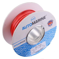 Red 1.5mm² Oceanflex Tinned Copper Cable 21/0.3mm 50M