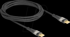 80764 Sync &amp; charging cable, USB-C, 100 W, textile, 2.0 m