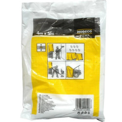 Folia malarska Modeco Home MN-05-620 4 x 5 m, grubość 12 µm – 1 szt.