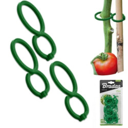 Klipsy do mocowania roślin - 2roz.-40szt/opak TYK29 BRADAS